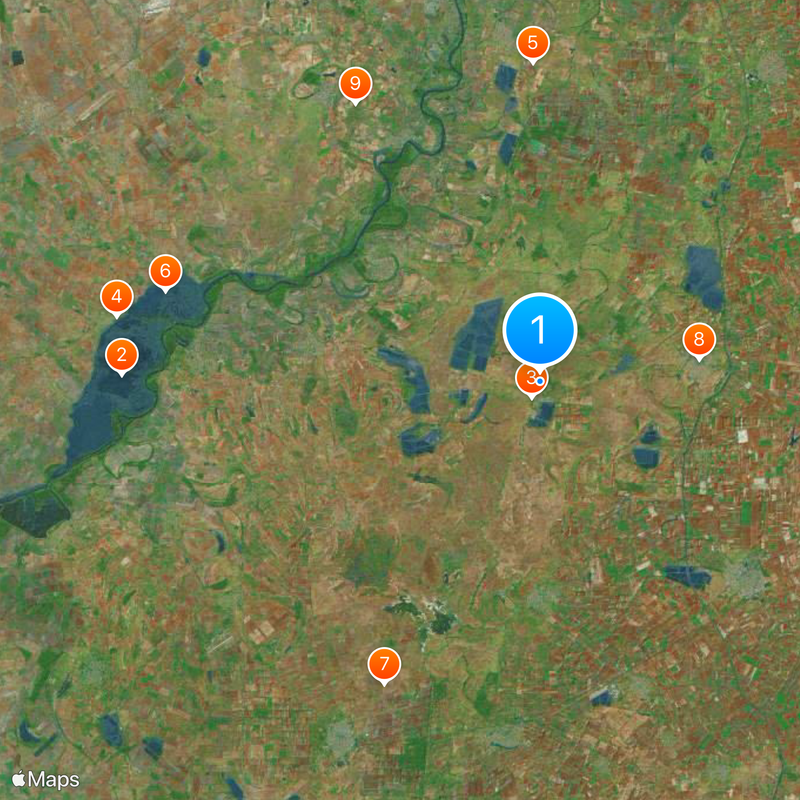 Park Narodowy Hortobágy Mapa