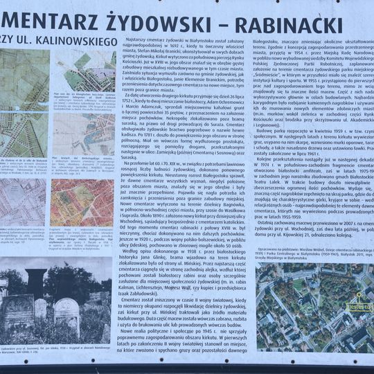 Stary cmentarz żydowski w Białymstoku