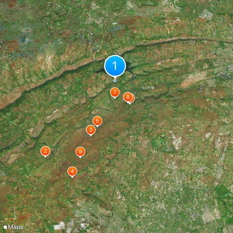 Witwatersrand Map