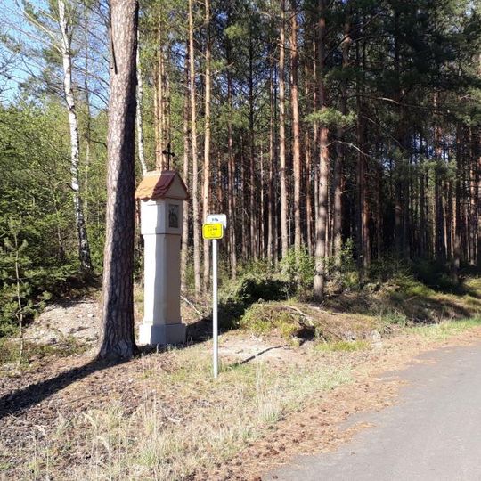 Boží muka západně od Spankova