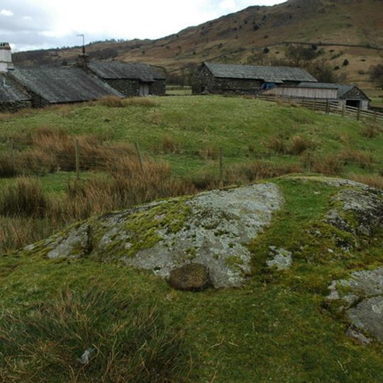 Moot mound at Fell Foot Farm, Little Langdale