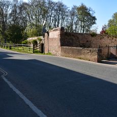Garden Walls Approximately 1.5 Metres West Of Mill House