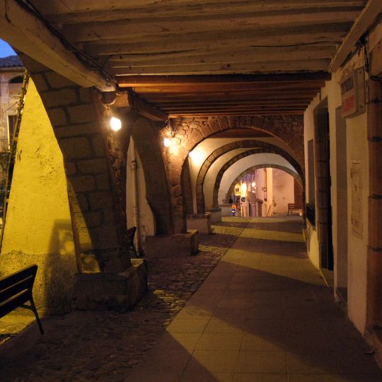 Voltes de la plaça de la Vila