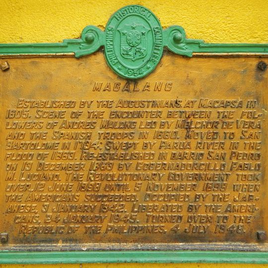 Magalang historical marker