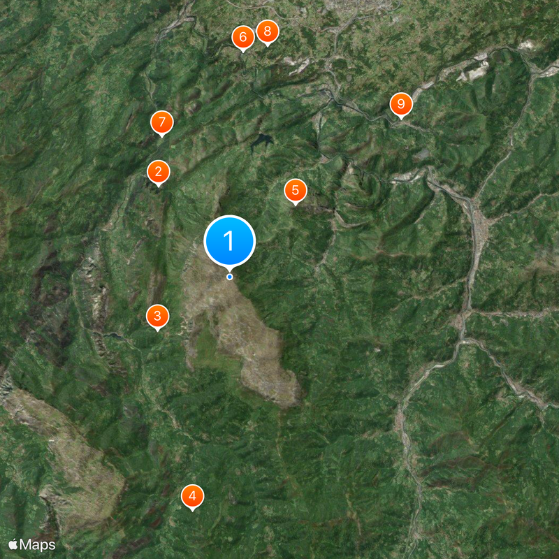 Alto de L'Angliru Map