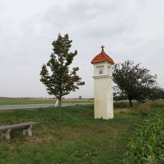 Boží muka západně od Topolan