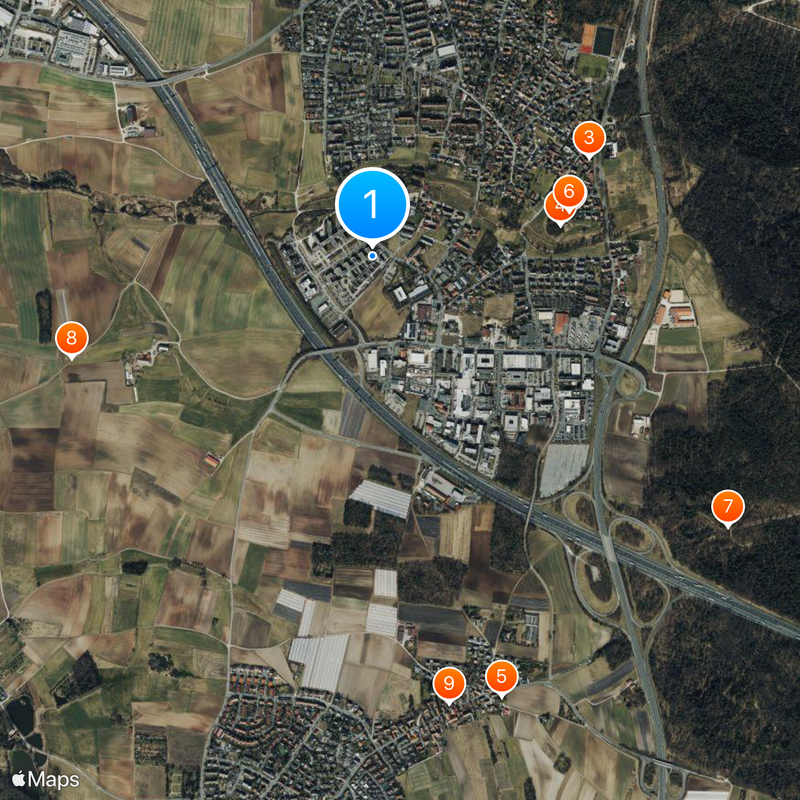 Fraunhofer Institute for Integrated Circuits Map