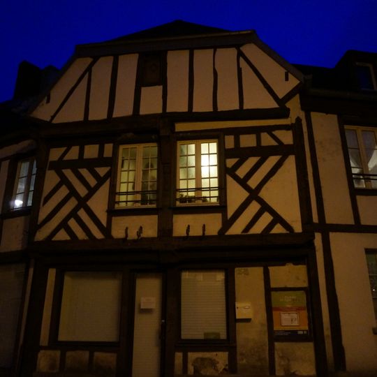 Maison à pan de bois