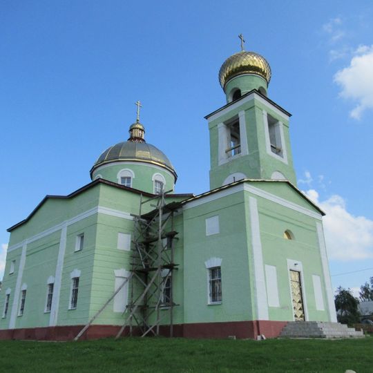 Orthodox church of the Ascension of Jesus Christ in Mazalava