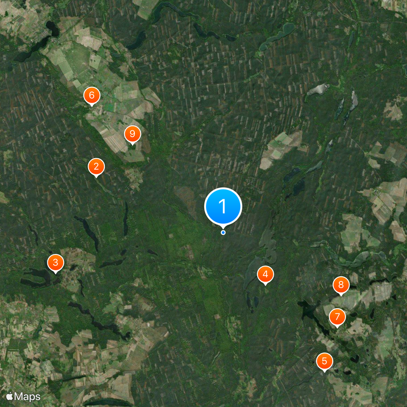 Drawa National Park Map