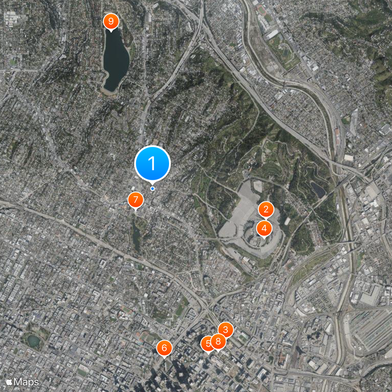 Echo Park Map