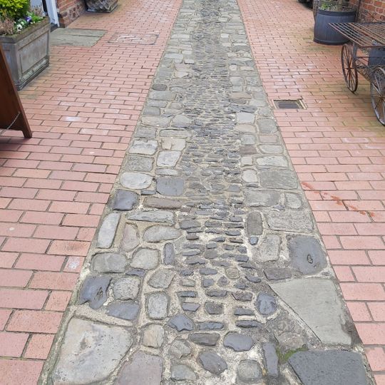 Stone Setts In Borellis Yard