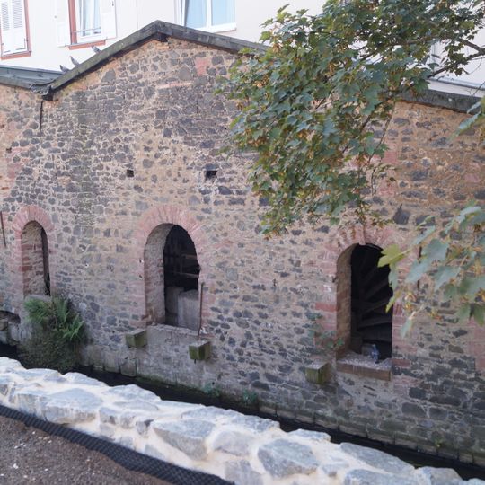 Hist. Schneide- und Gewürzmühle, Villa, Wehrmauern