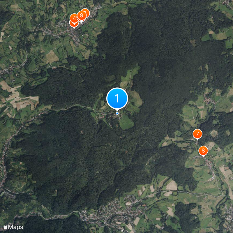 Odenwaldschule Kaart