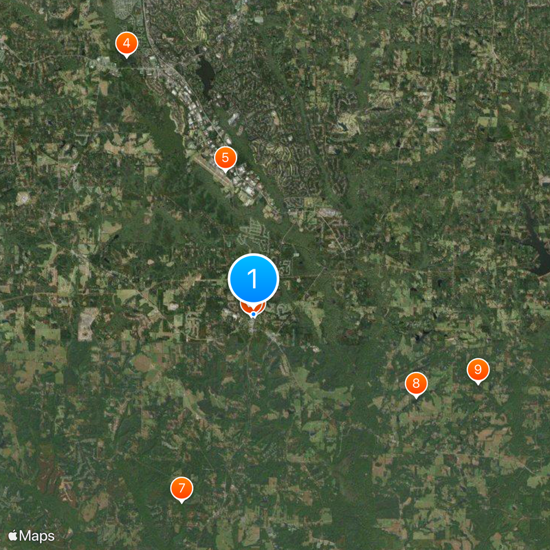Senoia Map
