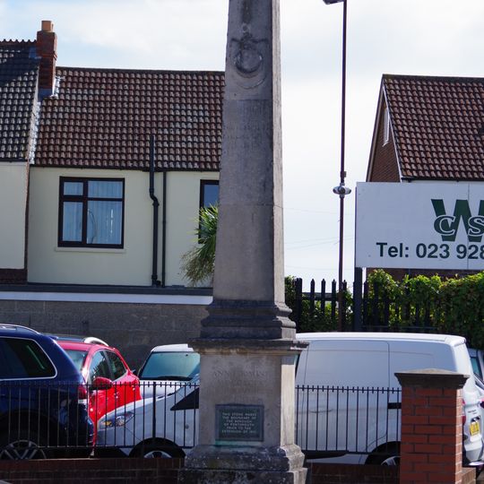 Town Boundary Stone At Junction Of London Road And Torrington Road
