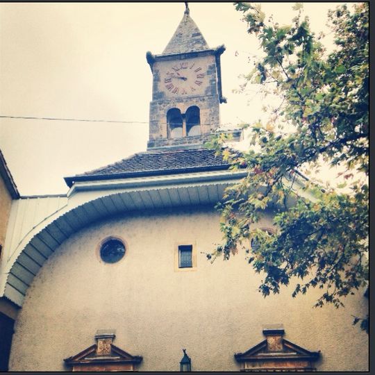 Serrières, temple et cure