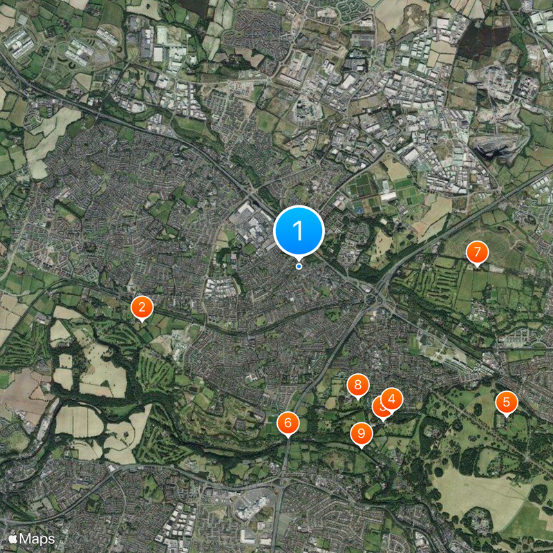 Blanchardstown Map