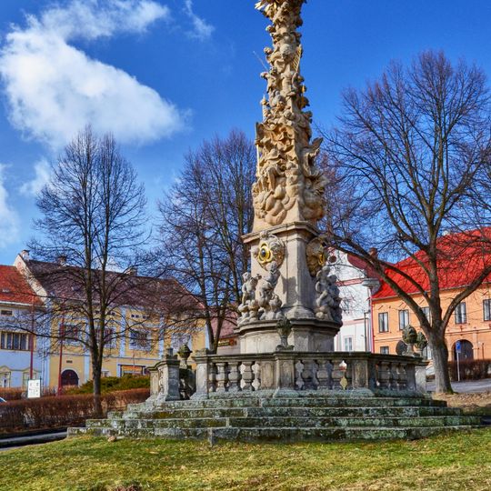 Holy Trinity Column in Žlutice