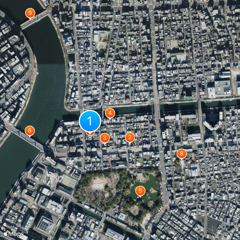 Yamahibiki stable Mapa