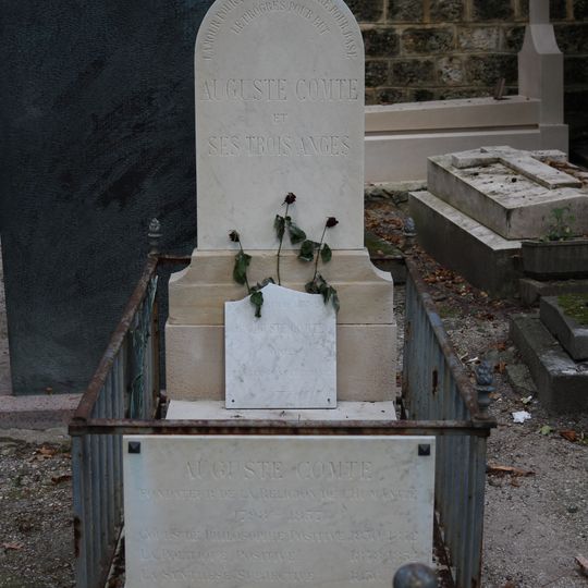 Grave of Auguste Comte