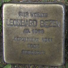 Stolperstein en memoria de Leonhard Bezen