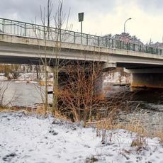 Bridge of Kraslická street over the Ohře in Sokolov