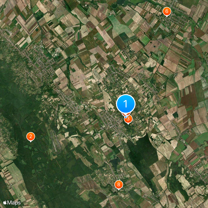 Pannonhalma Archabbey Map