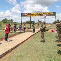 Teniente Manuel Clavero District