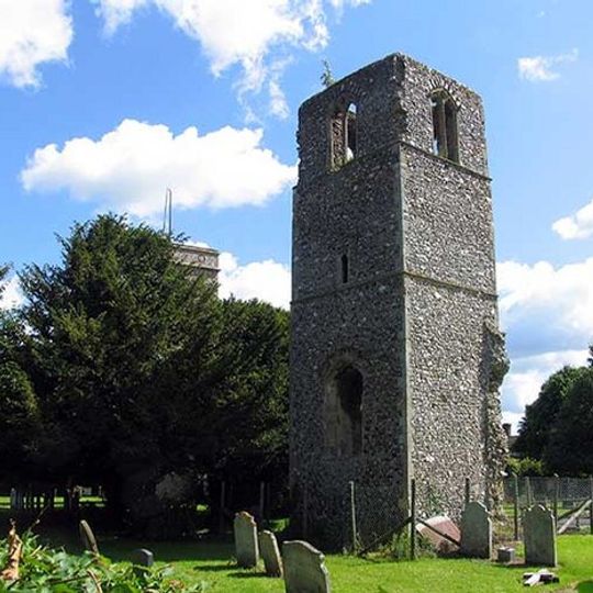 Remains of the church of St Mary, Great Melton