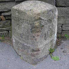 Milestone At Junction With Lydegate Road