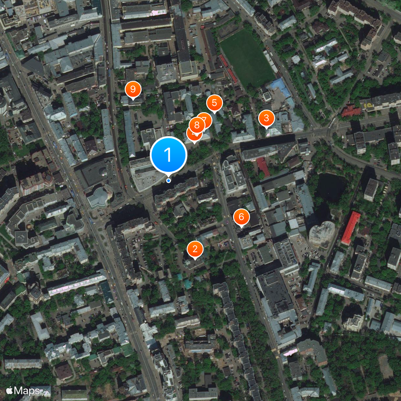 Novoslobodskaya Map