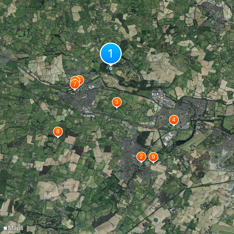 Carton House Map