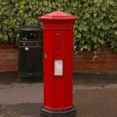 Pillar Box At Junction Between Mount Pleasant And College Road