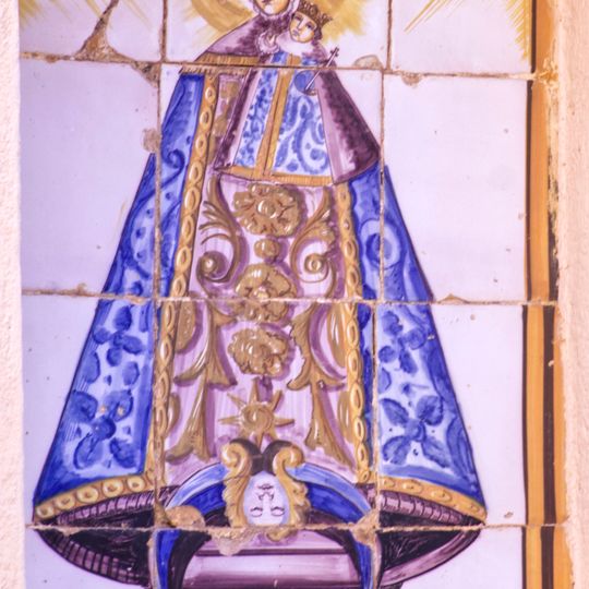 Retablo cerámico de Nuestra Señora de Loreto