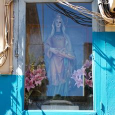 Ceramic panel of Saint Elizabeth