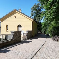 Budova zahradnictví na hradě Špilberk