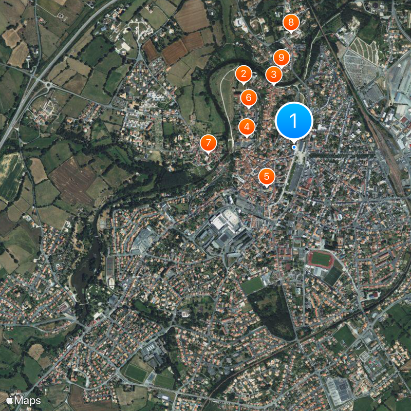 Poitou Map