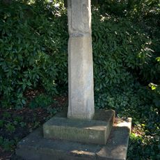 Remains Of White Cross In Garden Of Number 15 (Peckover House)