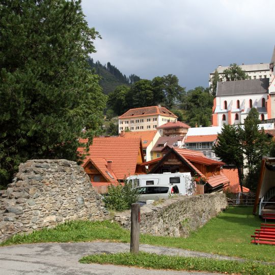 Stadtmauer, Abschnitt südlich der Mur
