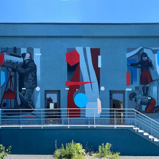 Mural artysty TAROE