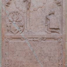 Grabstein/Grabplatte, Wilhelmb Hann, darüber Sophia Reindlin