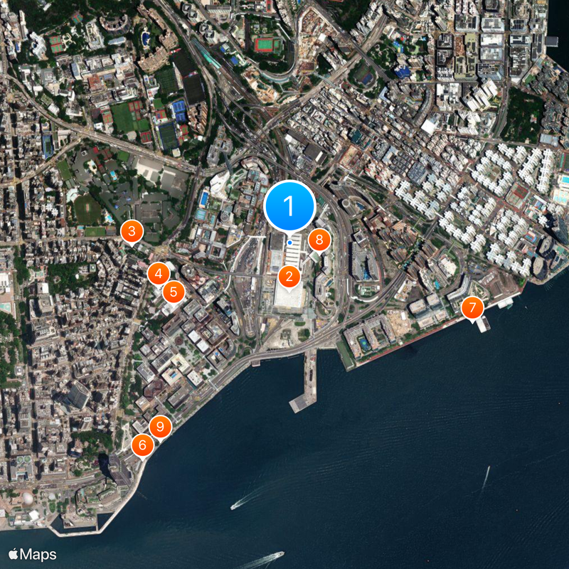 Hung Hom station Map