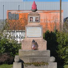 Franz Heindl and Viktor Mrnustik memorial