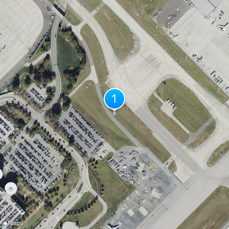 Raleigh–Durham International Airport Map