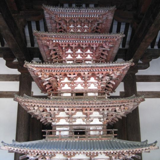 Small Five-storied Pagoda, Kairyūō-ji