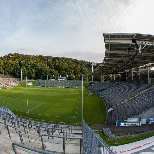 Interior of Stadion am Zoo