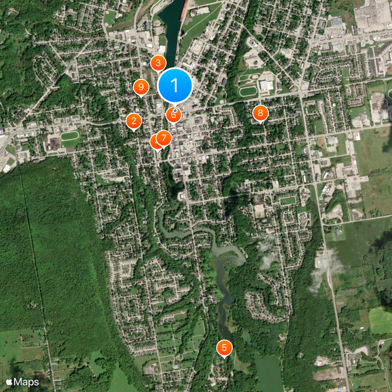 Owen Sound Map