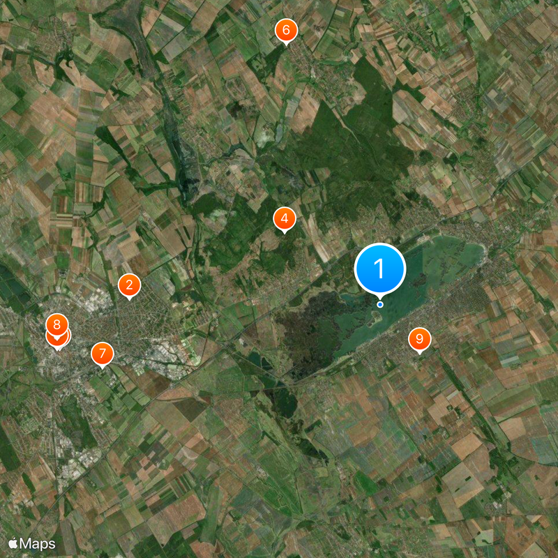 Lake Velence Map