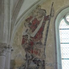 Saint Christophe, Christ entre les deux larrons